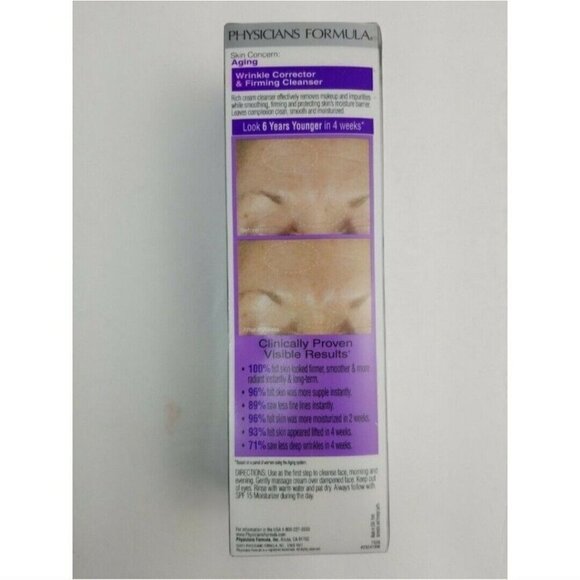 Physicians Formula Wrinkle Corrector & Firming Cleanser Formula RX 101 AntiAging - Picture 4 of 8